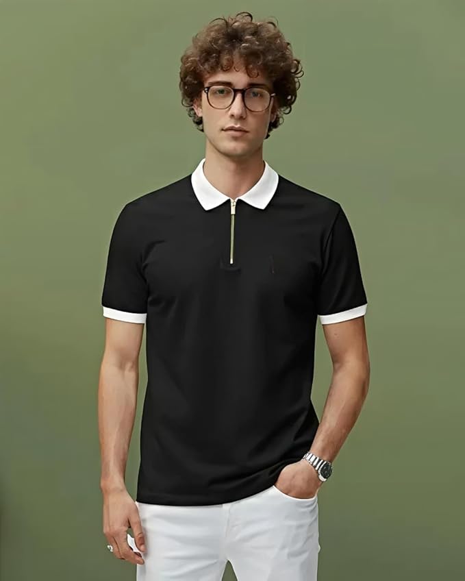 CONTRAST COLLAR SPECIAL T SHIRTS